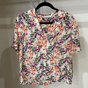 & Other Stories Multicolor Floral Blouse
